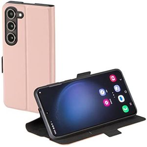 Hama Hoes voor mobiele telefoon voor Samsung Galaxy S23+ (hoes, telefoonhoes, cover, boeklet, magneetsluiting, standaard) roze