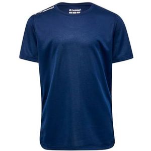 Hummel - Kindertrui - Blauw - Ademende Stof - Reflecterende Details