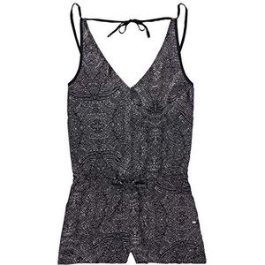 O'Neill Dames LW Beach Print Jumpsuit, eendelig, zwart All Over Print/Wit, XS