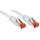 LINDY compatible Cat.6 S/FTP Cable white 10m