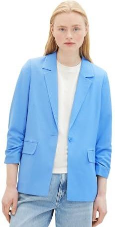 TOM TAILOR Denim - Blazer - Effen - Dames - Los Model - Klepzakken