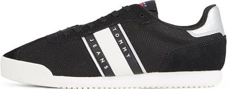 Tommy Hilfiger - Sneakers - Zwart - Polyester