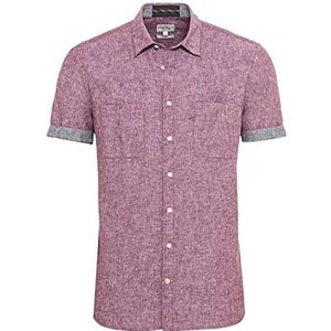 camel active Heren 4092385s49 Overhemd, bessenrood, S