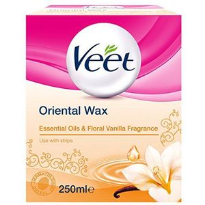 Veet Oosterse warme was, magnetronbestendig blikje, met etherische oliën en bloemenvanillearoma, 250 ml
