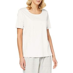 CALIDA Favourites Sunflower T-shirt voor dames, ondoorzichtig, Star White, 32/34 NL