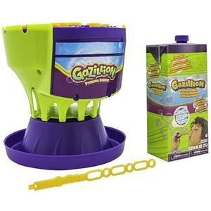 Gazillion Ultimate Bubble Craze Machine | Mega elektrische bellenblaasmachine voor kinderen, feesten, feesten en buitenshuis | Plus feestmodus, kleurveranderende LED-verlichting, speelgoed en