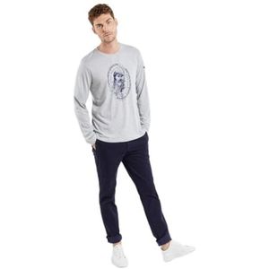 Armor Lux Chino rechte pasvorm, broek, marineblauw, Deep, 44 heren