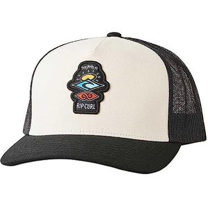 RIP CURL Zoeken Icon Trucker CapCurl Baseball Cap, Zwart, 7/7 3/8