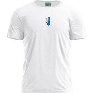 Bona Basics Heren T-shirt, wit, M