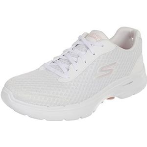 Skechers Go Walk 6 Iconic Vision sneakers voor dames, wit, 38 EU