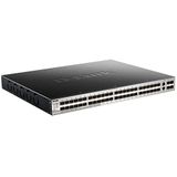 D-Link DGS-3130-54S netwerk-switch Managed L3 Zwart, Grijs