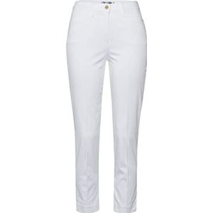 Raphaela by Brax Lorella Super Dynamic Cotton Pigment Jeans, wit, 42K voor dames, Regulable, 40