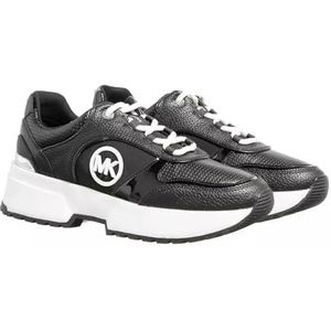 Michael Kors Percy Trainer, damessneaker, zwart, 39,5 EU, Zwart, 39.5 EU