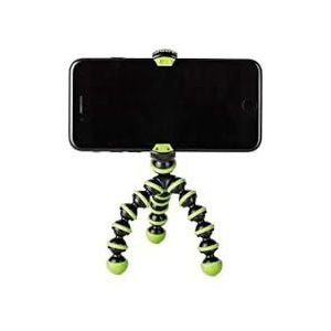 JOBY GorillaPod Mobile Mini Flexibel mini-statief voor smartphone, compatibel met iPhone, Android en Windows-smartphones, voor het maken van inhoud, vloggen, live streaming, Tik Tok, zwart en groen