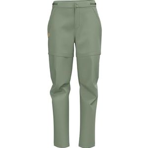 Fjallraven 14200169-614 Abisko Hike Zip-off TRS W sportbroek dames Patina Green maat 34/R