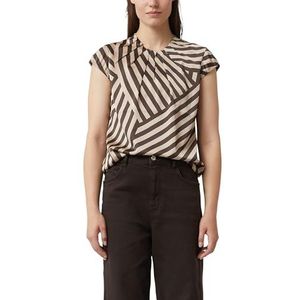 comma - Blouse - Halflang - Met All-over Print