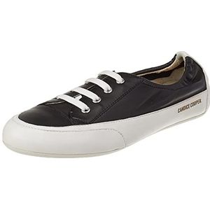 Candice Cooper Rock 4 sneakers van leer en gepofte leer, Zwart, 38 EU