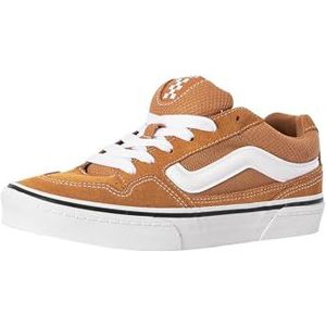 Vans Heren Caldrone Sneaker, Suede/Mesh Brown Sugar, 9.5 UK, Suede Mesh Bruine Suiker, 44 EU