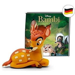 tonies Luisterfiguur voor Toniebox, Disney – Bambi, hoorspel met liedjes, voor kinderen vanaf 4 jaar, speeltijd ca. 50 minuten