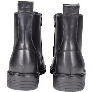 Urban Classics Dameslaarzen Velvet Lace Combat Boots, zwart, 41 EU