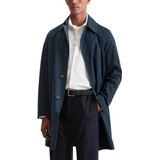 Marc O'Polo - Tussenjas - Donkerblauw - Normale Pasvorm - Knoopsluiting