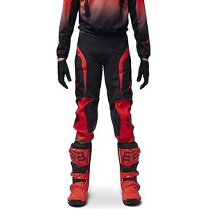 Fox 180 Lean jeugd motorcross broek, rood, 26