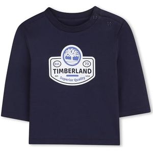 Timberland T60588 T-shirt voor babyjongens, Indigoblauw, 3 Jaren