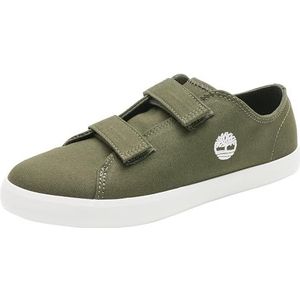 Timberland Newport Bay Sneakers voor heren, DK GRN CNVS, 33 EU, dk grn cnvs, 33 EU