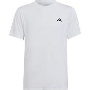 adidas Jongens Club Tennis Tee, White, 5-6 Years