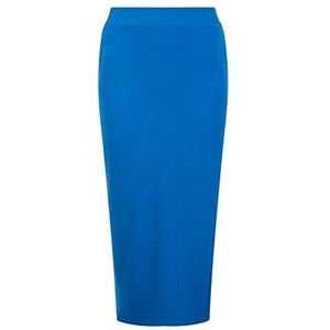 faina Midirok van gebreid dames 19227030, koningsblauw, L