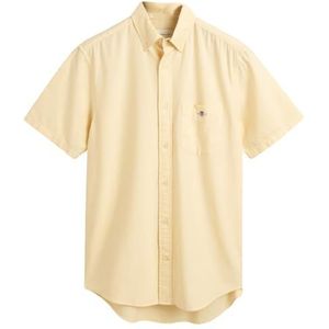 REG Oxford SS Shirt, Dusty Yellow, 4XL