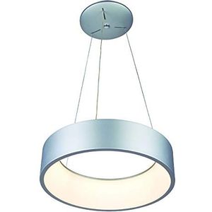 Sulion Hale hanglamp, LED, 32 W, zilverkleurig