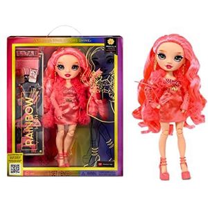 Rainbow High Modepop - PRISCILLA PEREZ - Roze Pop - Modieuze Outfit en 10+ Kleurrijke Speelaccessoires - Voor Verzamelaars en Kinderen van 4-12 jr