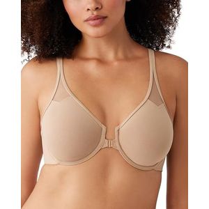 Wacoal Women's Front Close T-Back Bra, Toast, 38D