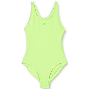 4F JUNIOR Swim Suit F028 lichtgroen, maat 134/140 voor dames, Lichtgroen