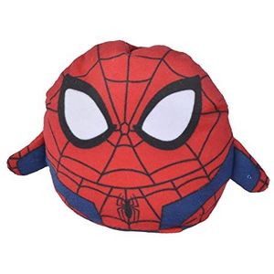 Disney - Marvel, Spiderman en Miles Morales omkeerbaar pluche figuur, 8 cm, 2 gezichten, geschikt voor kinderen vanaf de eerste levensmaanden