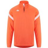 Kappa - Dolvole - Sweatshirt - Halve Rits - Heren - Nauw Aansluitend - 100% Polyester