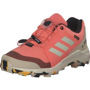 adidas Uniseks-Kind Terrex GORE-TEX Hiking Shoes, Coral Fusion/Wonder White/Core Black, 38 2/3 EU