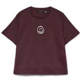 VERO MODA Vmsara Mette Ss Top Box JRS Ga Noos, Winetasting, XS