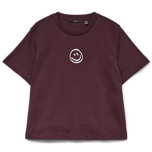 VERO MODA Vmsara Mette Ss Top Box JRS Ga Noos, Winetasting, XS