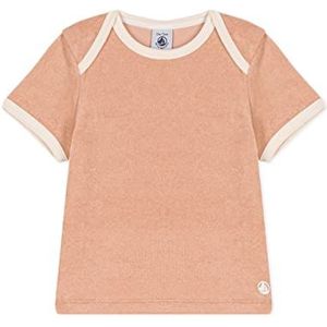 Petit Bateau T-shirt met korte mouwen voor baby's, Beige Vintage, 6 Maanden