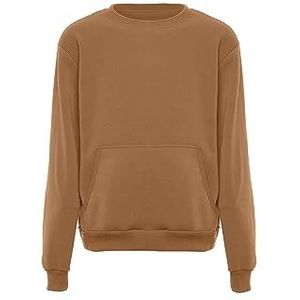 hoona Heren sweatshirt 73232090-HO03, camel, M, kameel, M