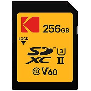 Kodak - SD 256 GB - Geheugenkaart - UHS-II - U3 - V60