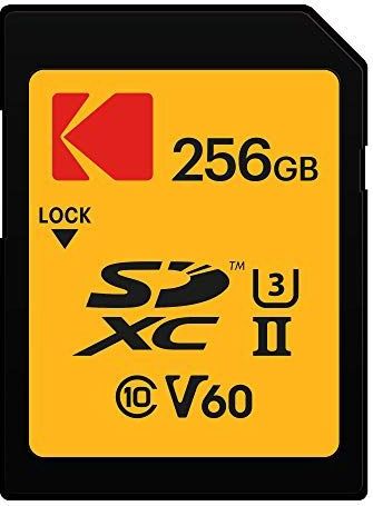 Kodak - SD 256 GB - Geheugenkaart - UHS-II - U3 - V60