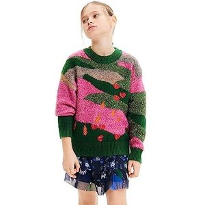 Desigual JERS_Frankie Pullover voor meisjes, Materiaal afwerking., 8 Jaar