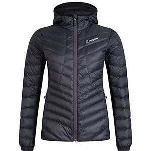 Berghaus Dames Tephra Stretch Reflect Donsjack Grijs Pinstripe/Jet Black, 14