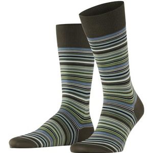 FALKE - Microblock - Herensokken - Gestreept - Katoen - Halfhoog