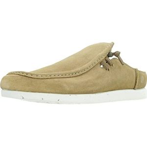 Clarks Shacrelite Sun Slipper voor heren, Dark Sand Suède., 41 EU