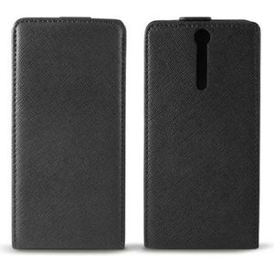 KSIX B3426FU90 Tekst Rood Flip-Up Case voor Sony Xperia S zwart
