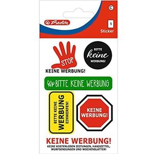 herlitz 50034482 etiketten, meerkleurig